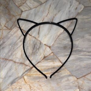 Black Cat Ear Headband